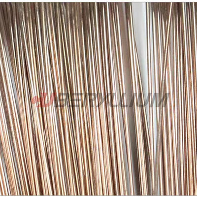 CuBe2Pb Leaded Beryllium Copper Wires 1/2 Hard 0.05-0.3mm